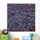 Satellite Houston Texas Wall Decal Design 1