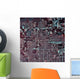 Satellite Houston Texas Wall Decal Design 2