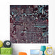 Satellite Houston Texas Wall Decal Design 2