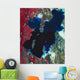 Satellite Image Great Salt Wall Decal