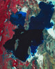 Satellite Image Great Salt Wall Decal