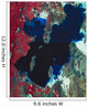 Satellite Image Great Salt Wall Decal