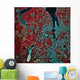 Satellite Olympia Washington Wall Decal
