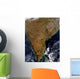 Satellite Southern India Wall Decal Design 1