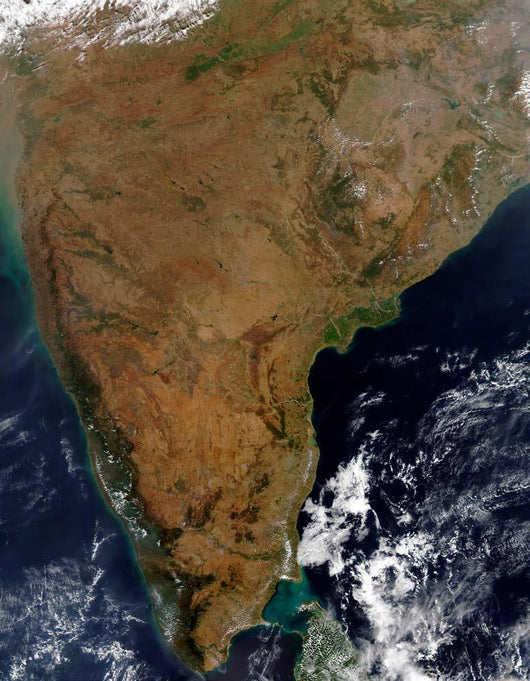 Satellite Southern India Wall Decal Design 1