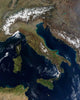 Satellite Italy Wall Decal Design 1