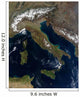 Satellite Italy Wall Decal Design 1