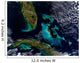 Satellite Bahamas Florida and Wall Decal