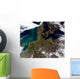 Satellite North Western Europe Wall Decal