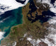 Satellite North Western Europe Wall Decal