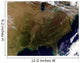 Satellite Eastern United States Wall Decal Design 1