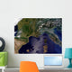 Satellite Southern France and Wall Decal