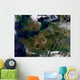 Satellite Northwestern Europe Wall Decal