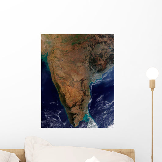 Satellite Southern India Wall Decal Design 2