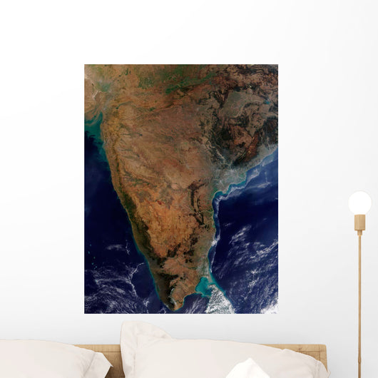 Satellite Southern India Wall Decal Design 2