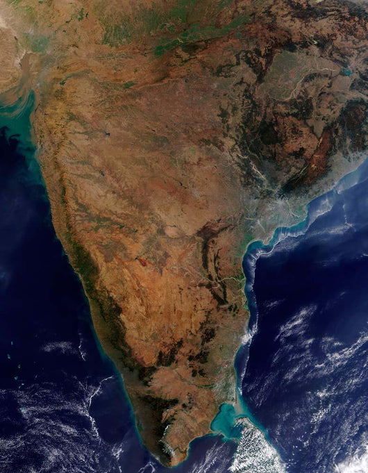 Satellite Southern India Wall Decal Design 2