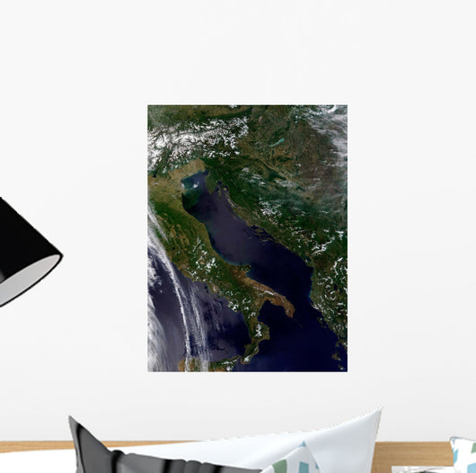 Satellite Italy Wall Decal Design 2