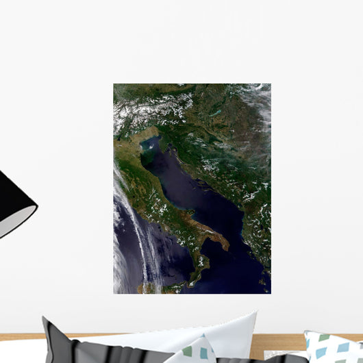 Satellite Italy Wall Decal Design 2