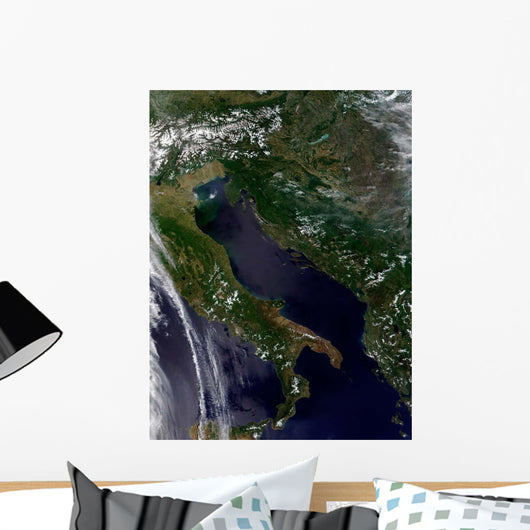 Satellite Italy Wall Decal Design 2