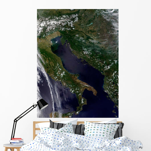 Satellite Italy Wall Decal Design 2
