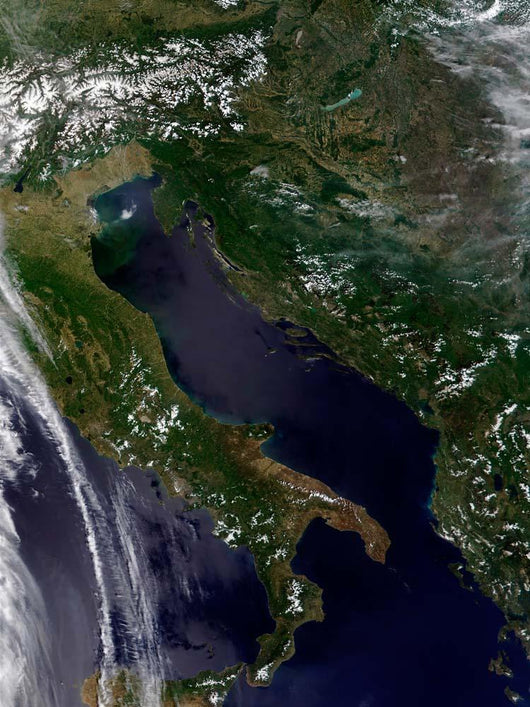 Satellite Italy Wall Decal Design 2