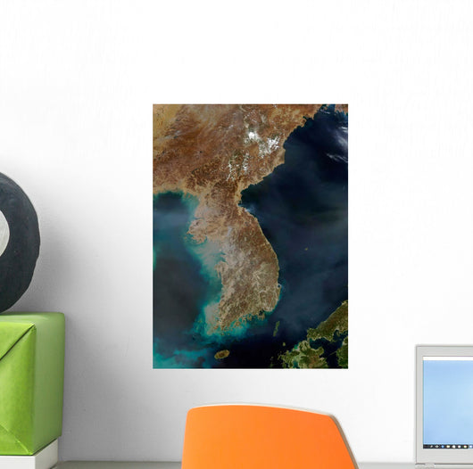 Satellite Korea Wall Decal