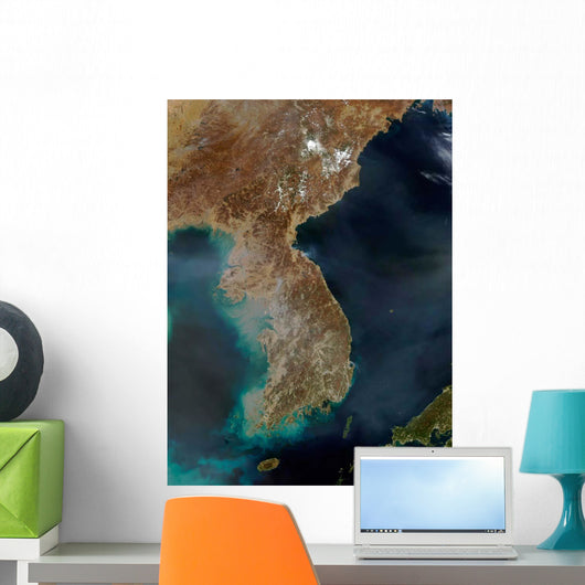 Satellite Korea Wall Decal