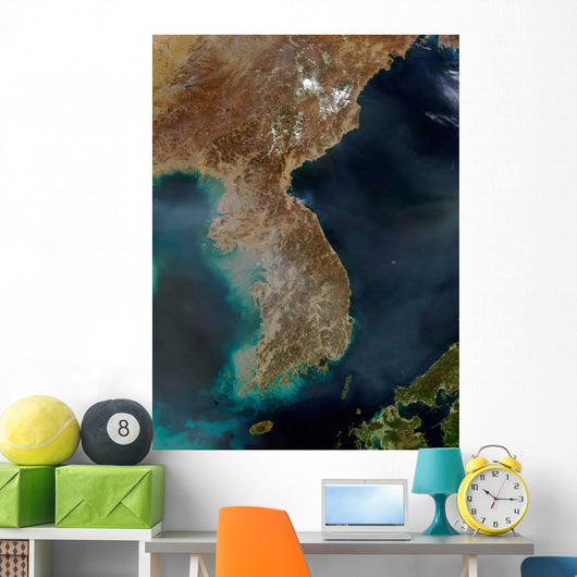 Satellite Korea Wall Decal