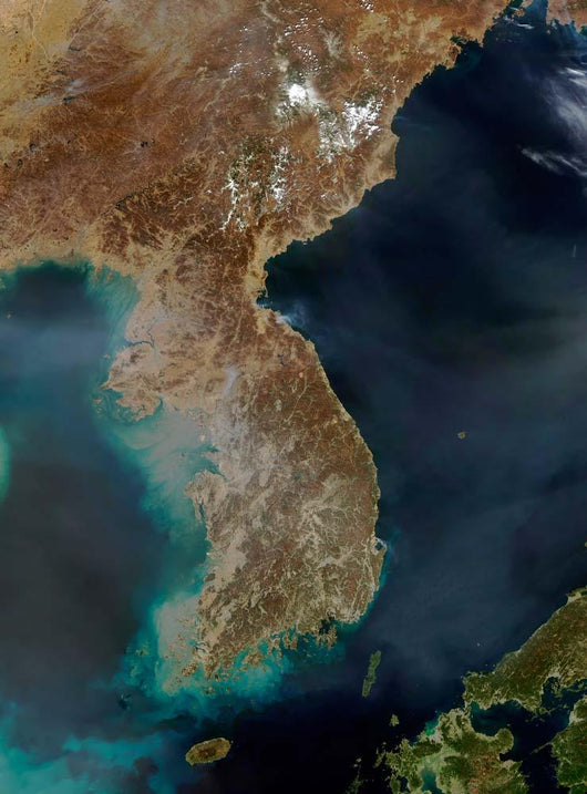 Satellite Korea Wall Decal