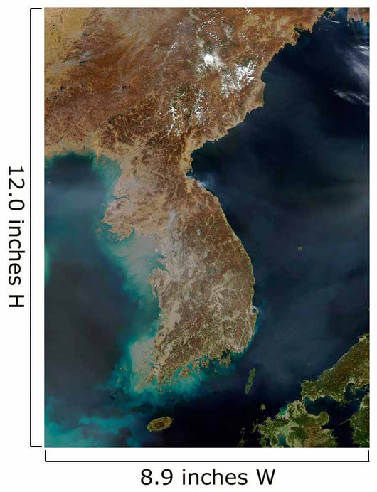 Satellite Korea Wall Decal