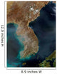 Satellite Korea Wall Decal