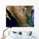 Satellite Northern Mexico Wall Decal
