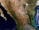 Satellite Northern Mexico Wall Decal