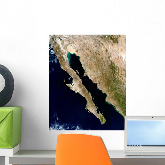 Satellite Gulf California Wall Decal