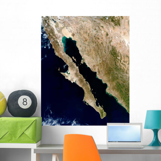 Satellite Gulf California Wall Decal