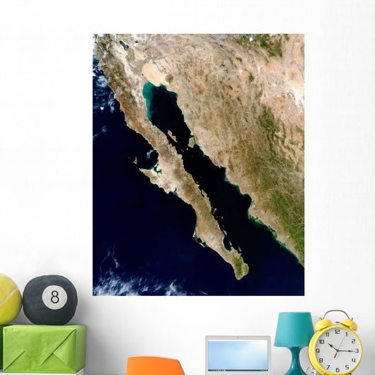 Satellite Gulf California Wall Decal