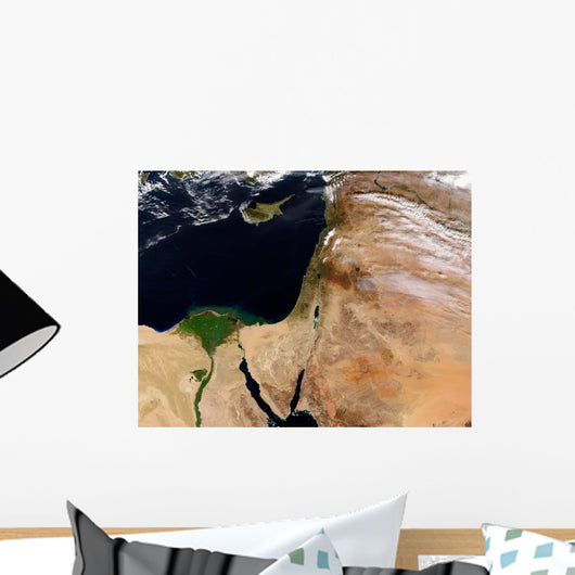 Satellite Middle East Wall Decal Design 1