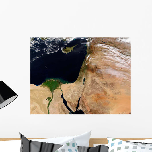 Satellite Middle East Wall Decal Design 1