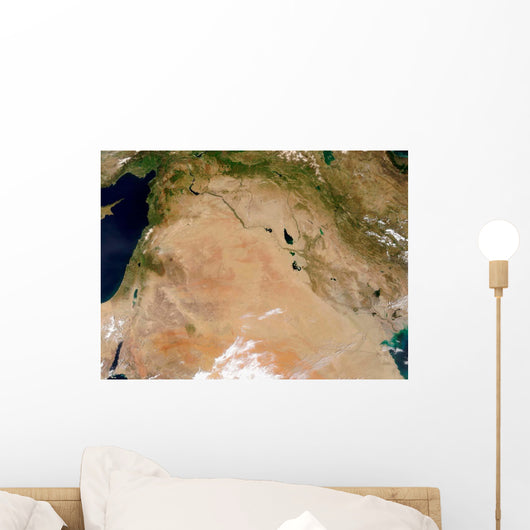 Satellite Middle East Wall Decal Design 2