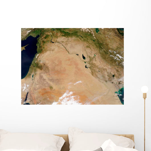 Satellite Middle East Wall Decal Design 2