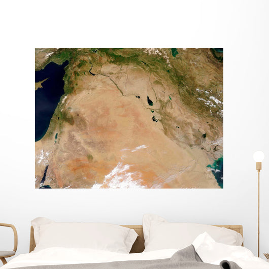 Satellite Middle East Wall Decal Design 2