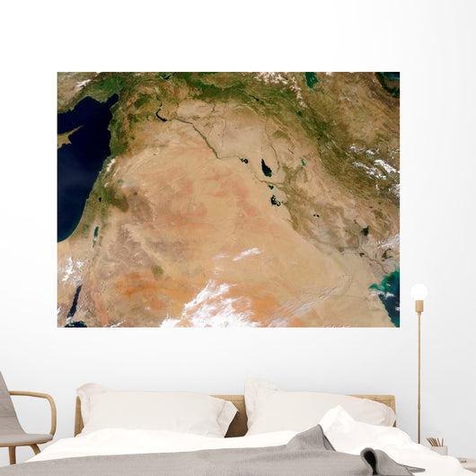 Satellite Middle East Wall Decal Design 2