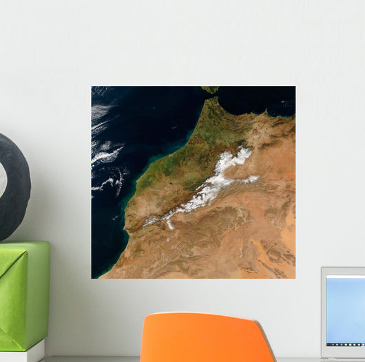 Satellite Morocco Wall Decal Design 1