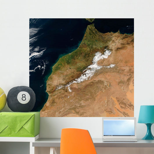 Satellite Morocco Wall Decal Design 1