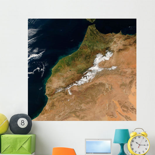 Satellite Morocco Wall Decal Design 1