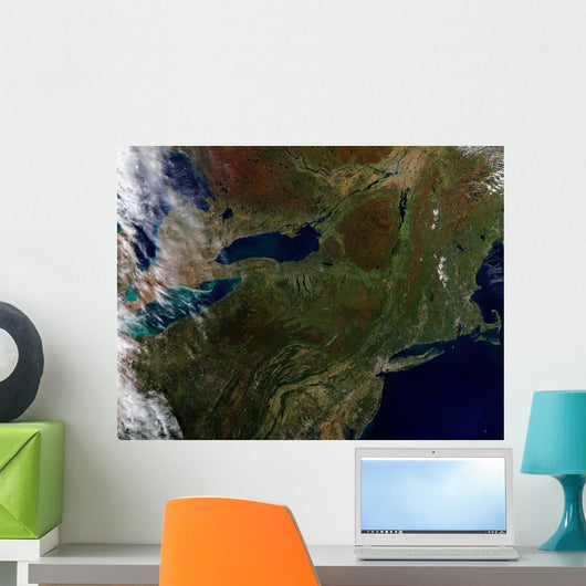 Satellite Northeast United States Wall Decal