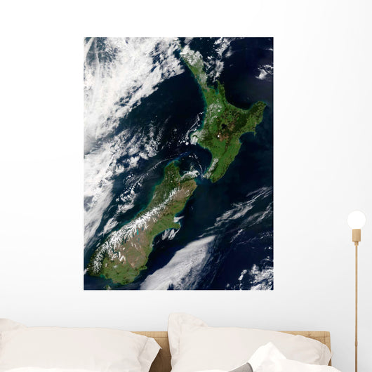 Satellite New Zealand Wall Decal Design 1