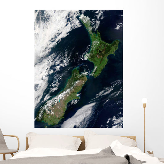 Satellite New Zealand Wall Decal Design 1