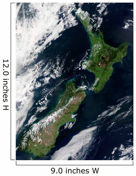 Satellite New Zealand Wall Decal Design 1
