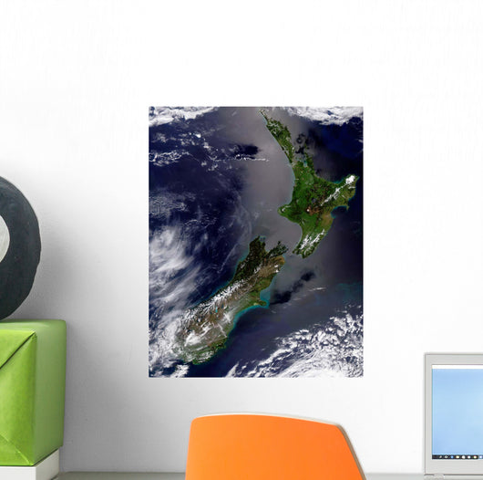 Satellite New Zealand Wall Decal Design 2